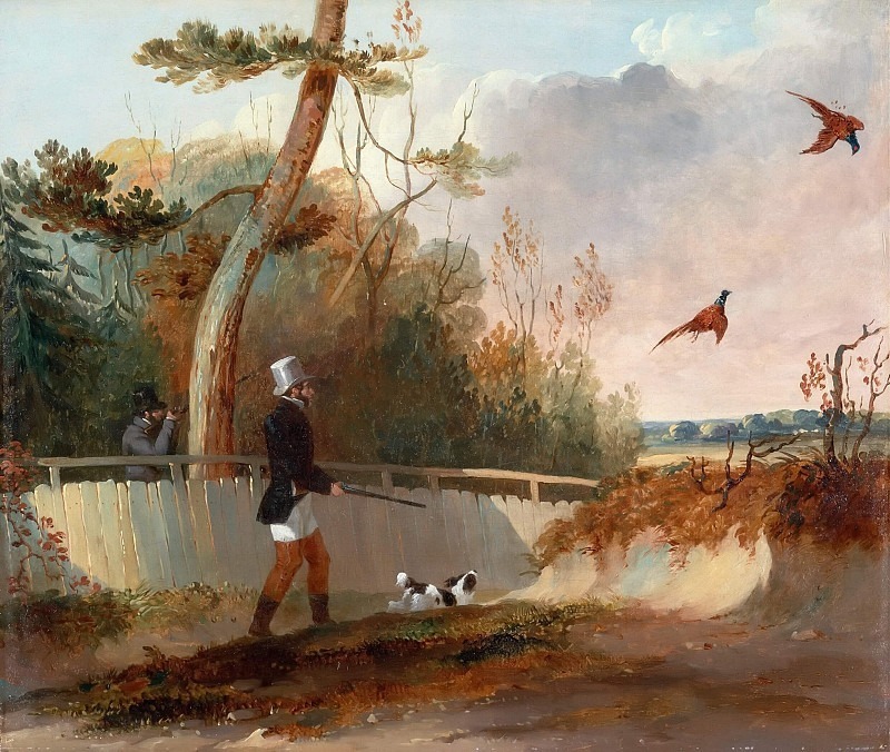 Pheasant Shooting. Samuel John Egbert Jones