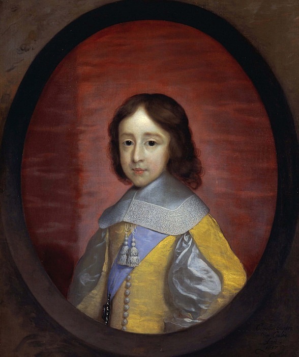 William III, Prince of Orange, as a child. Cornelius Johnson