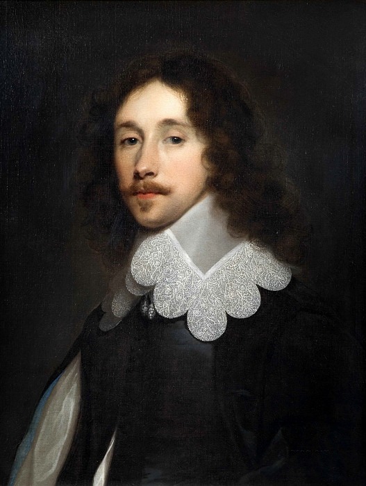 Portrait Of Lucius 2nd Viscount Falkland (1610-1643). Cornelius Johnson