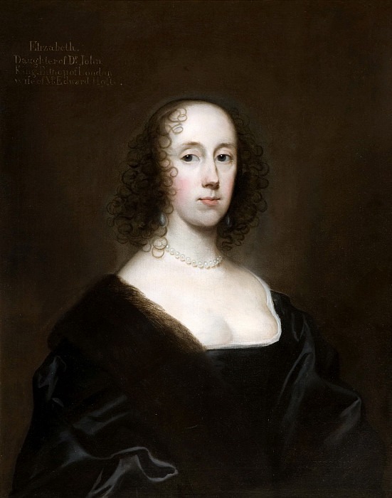 Portrait of Elizabeth Holte (nee King). Cornelius Johnson