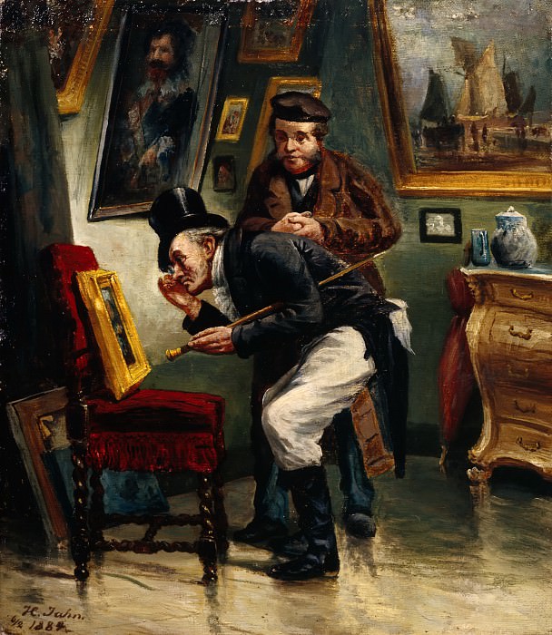 The Art Dealer. H. Jahn