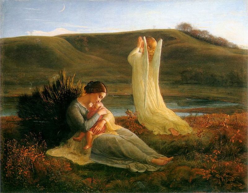 Поэма души, Ангел и мать. Анн Франсуа Луи Жанмо