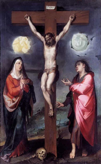Crucifixion of Christ. Bartolomeo Passarotti