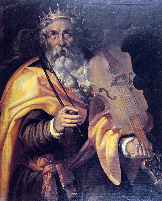 King David. Bartolomeo Passarotti