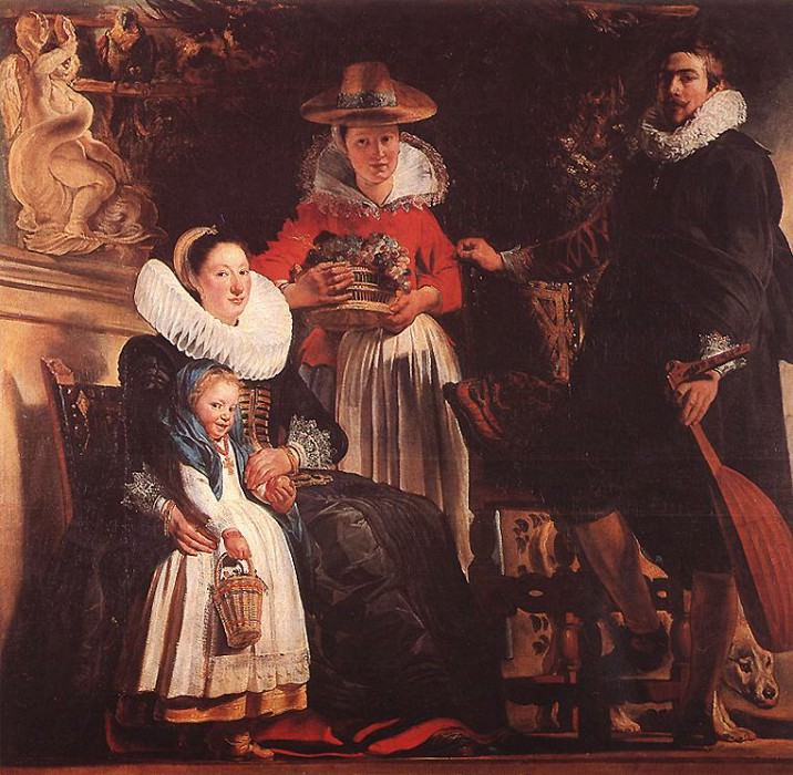 The Family of the Artist. Jacob Jordaens