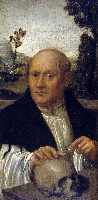 Portrait of a priest. Dirck Jacobsz