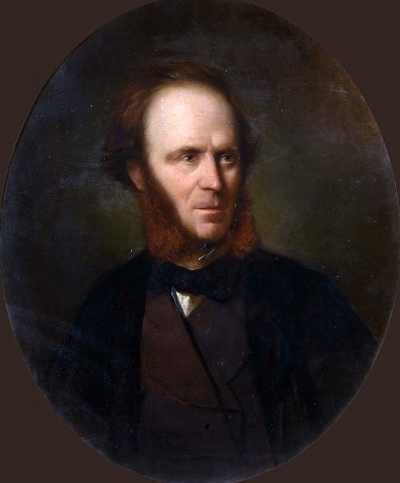 Portrait of William Costen Aitken (1817-1876). Frank George Jackson