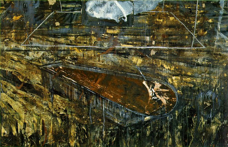 The red sea, 1984-85 (240 Kb) Oil, emulsion, and she. Anselm Kiefer