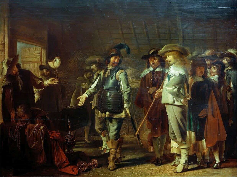 Soldiers Distributing their Loot. Simon Kick