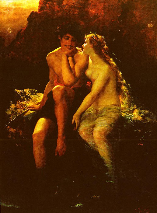 Romantic Idyll. Wilhelm Kray