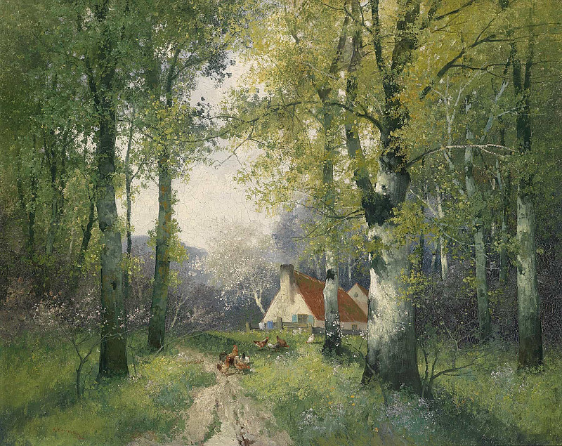 Spring; Frühling. Adolf Kaufmann