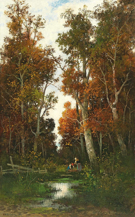 Motif Of Flensburg. Adolf Kaufmann