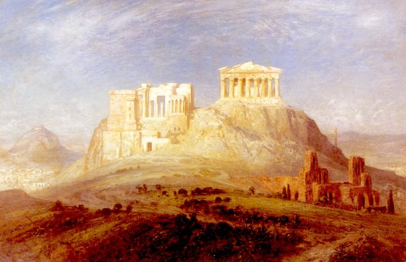 Koerner Ernst Carl Eugen The Acropolis Athens. Эрнст Карл Евгений Кернер
