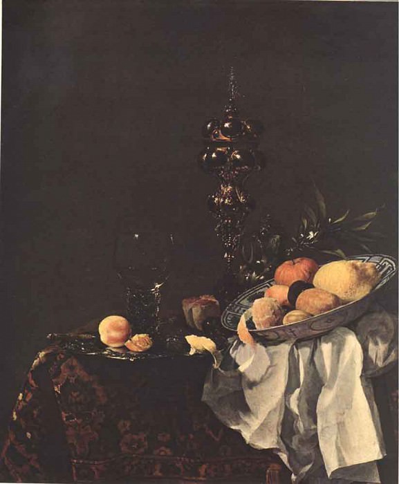 Натюрморт, 1650. Виллем Кальф