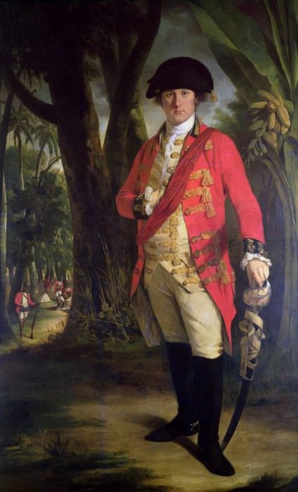 Portrait of Major-General Horton Briscoe (1741-1802), The Meritorious Officer. Tilly Kettle