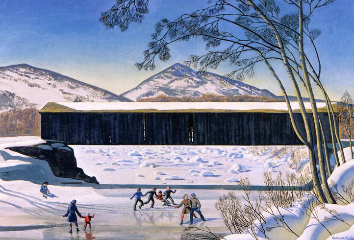 Kent, Rockwell - Skaters (end. Rockwell Kent