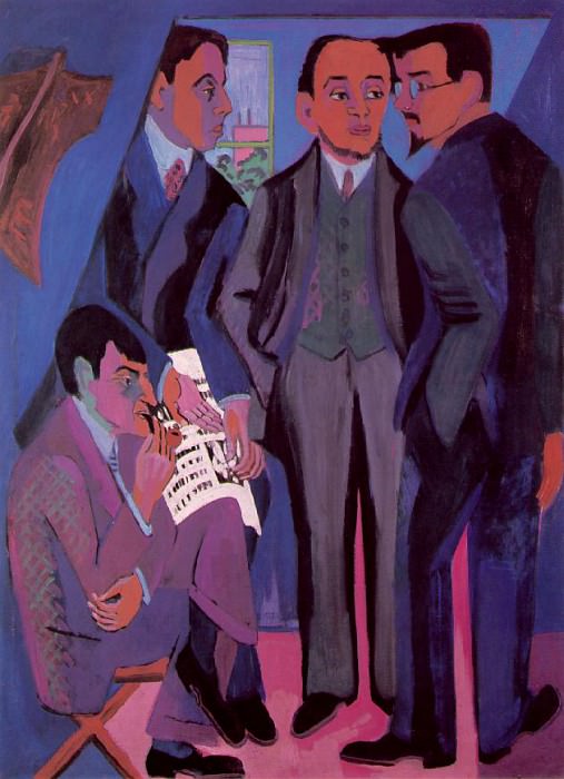 Artists. Ernst Ludwig Kirchner