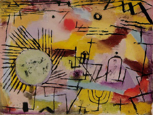 Rising Sun. Paul Klee