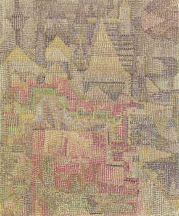 Castle Garden (Schlossgarten), 1931, 67.2x54.9 cm, Moma. Paul Klee