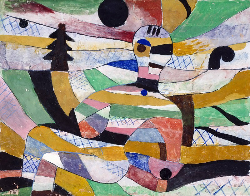 Awakening Woman. Paul Klee