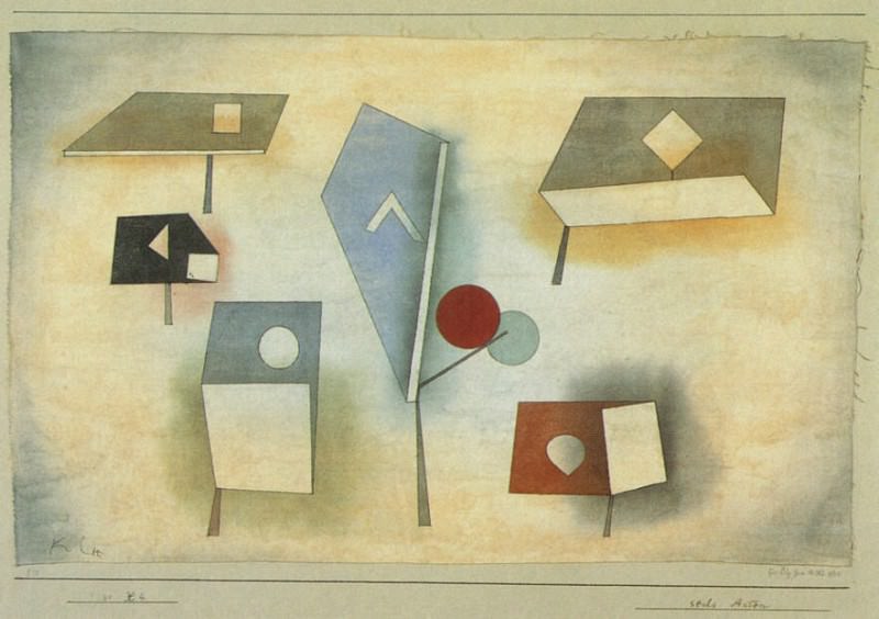 Six Types. Paul Klee