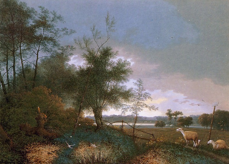 Landscape in Brabant. Josehus Knip