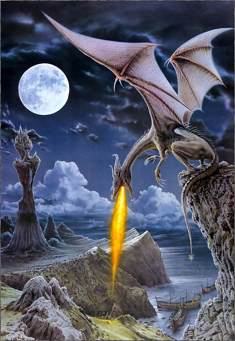 Dragon-Spit. Robin Koni