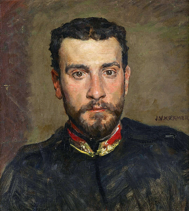 Автопортрет. Иоганн Виктор Крамер