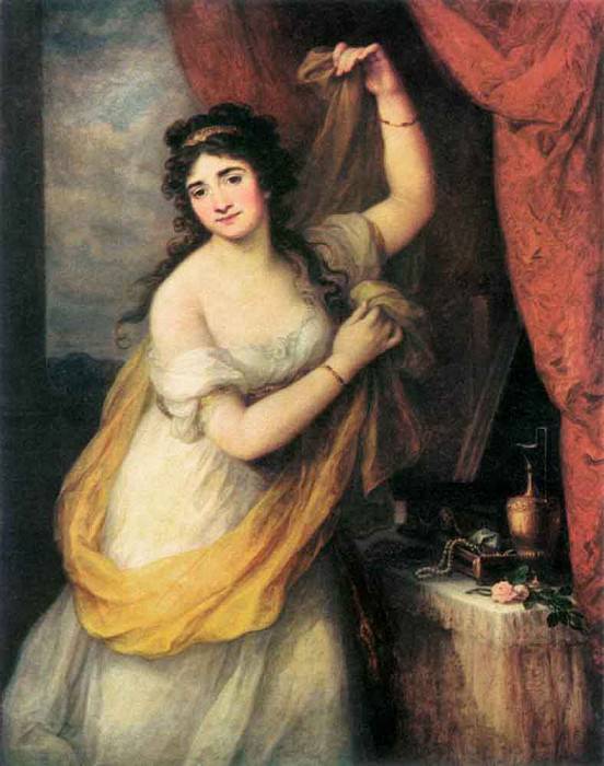 Portrait Of A Woman 1795. Angelica Kauffmann