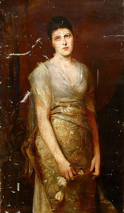 Portrait of Alicja Worms. Wilhelm Von Kaulbach