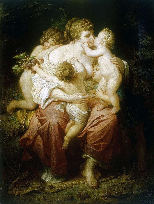 Благотворительность. Вильгельм фон Каульбах