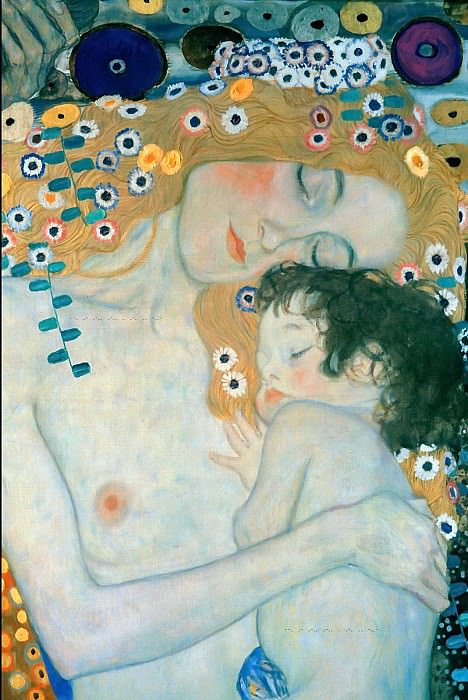 The Three Ages of Woman (fragment). Gustav Klimt