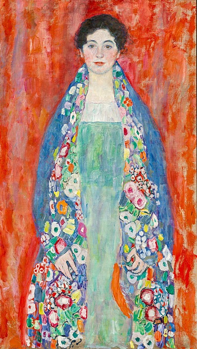Portrait of Fräulein Lieser. Gustav Klimt