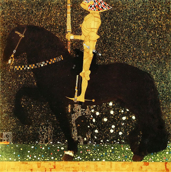 The Golden Knight. Gustav Klimt