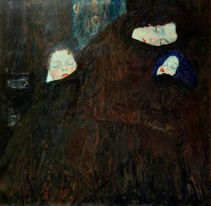 Mother with Children. Gustav Klimt