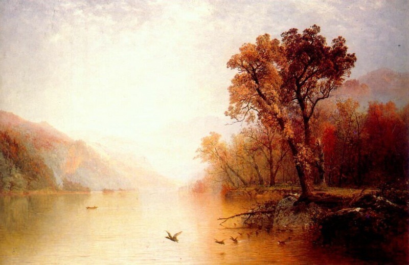 Озеро Джордж, ок.1860. Джон Фредерик Кенсетт