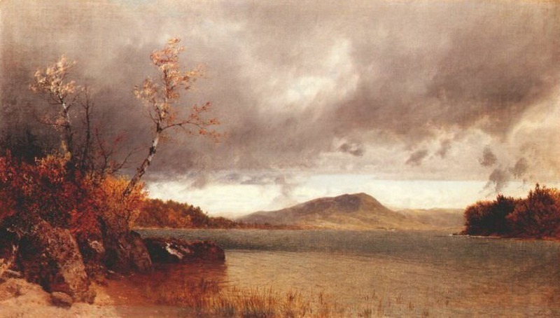 lake george 1870. John Frederick Kensett