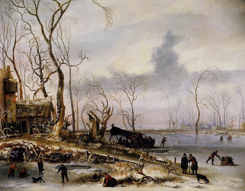 Winterlandscape. Jan Van Kessel