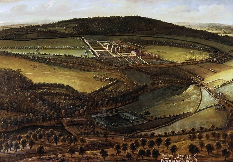 The North Prospect of Hampton Court, Herefordshire. Leonard Knyff