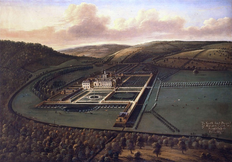 The Southeast Prospect of Hampton Court, Herefordshire. Leonard Knyff
