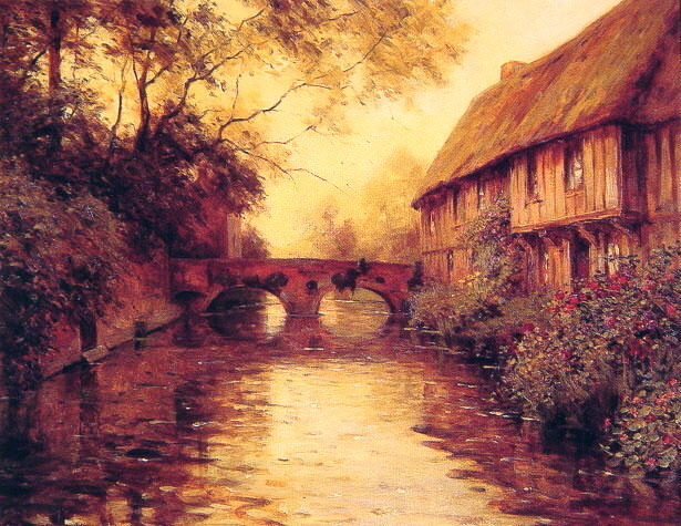 Houses by the River. Louis Aston Knight