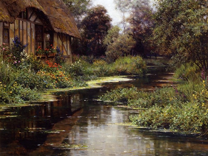 Summer afternoon normandy. Louis Aston Knight