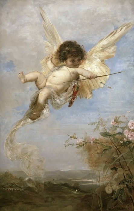 Cupid. Julius Kronberg