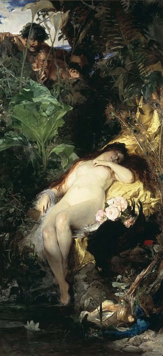 Nymph and Fauns