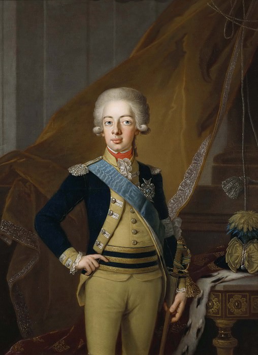 Густав IV Адольф (1778-1837), король Швеции. Пер Краффт Старший