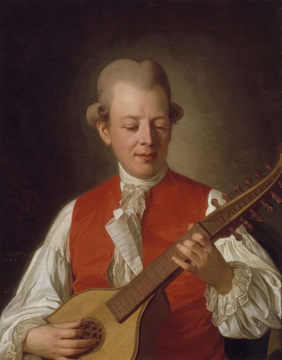 Карл Майкл Беллман (1740-1795). Пер Краффт Старший (Приписывается)