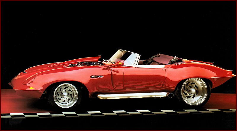 1967 Boss Jaguar Convertible. Ron Kimball