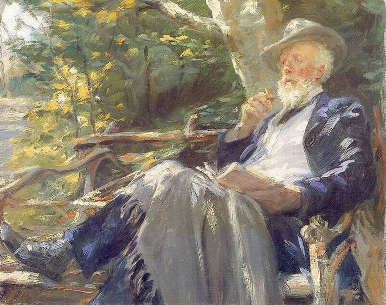 Хольгер Драхман, 1902. Педер Северин Крёйер