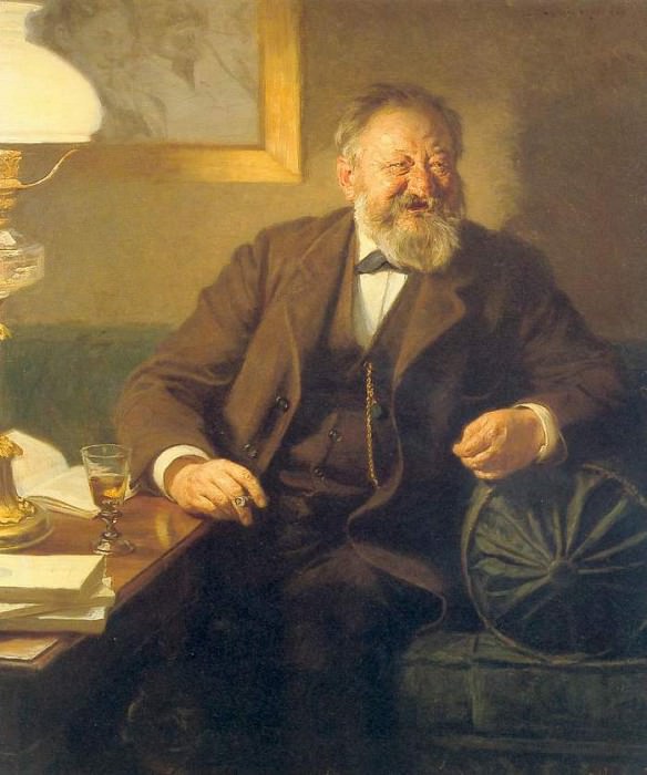 Софус Шандорф, 1895. Педер Северин Крёйер