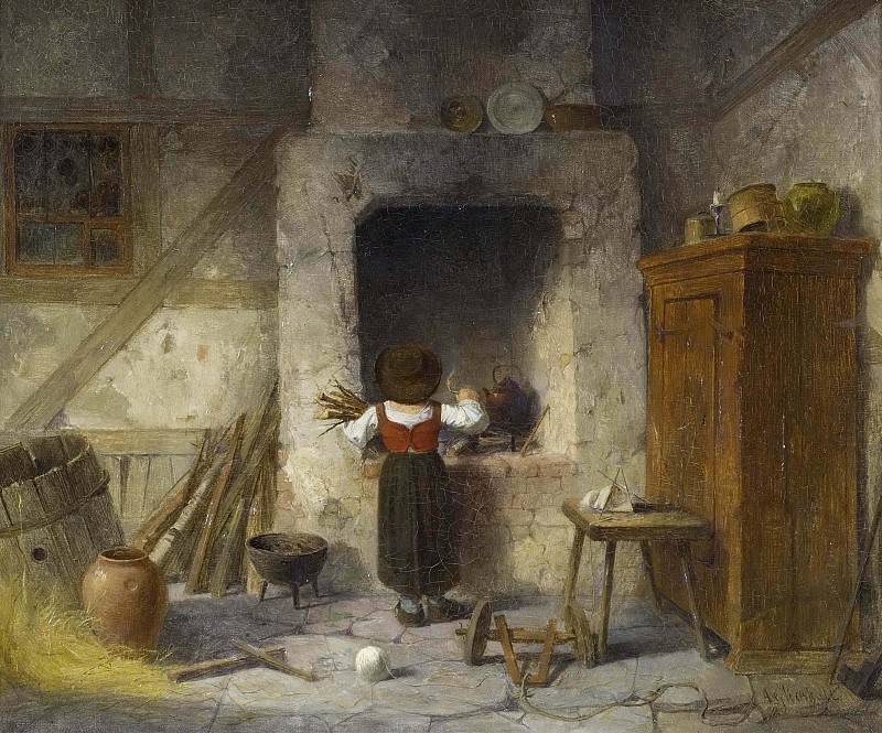 Household Work. Anders Gustaf Koskull